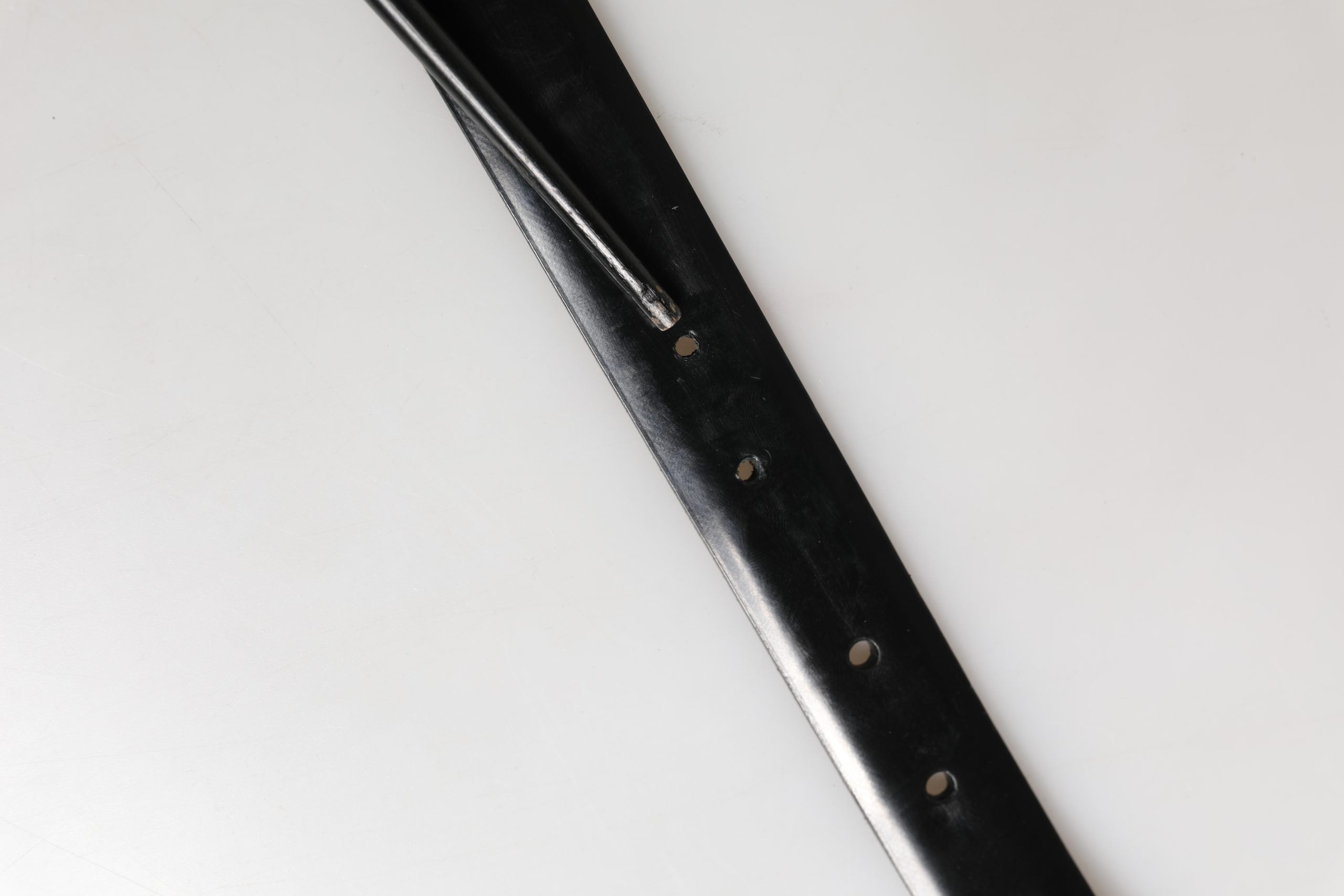 Pre-Owned Dolce & Gabbana Men Black Classic Leather Metal Buckle Belt
