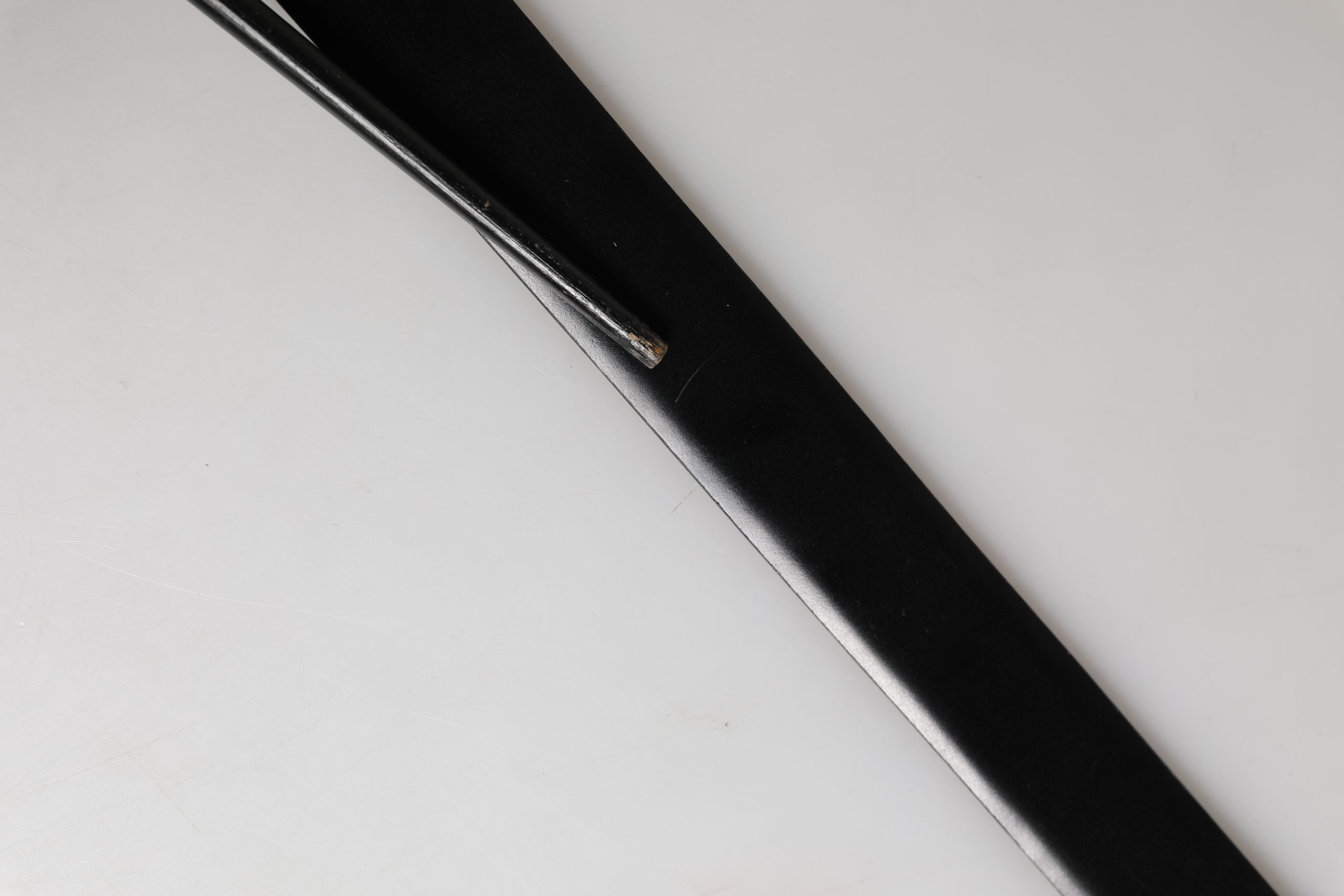 Pre-Owned Dolce & Gabbana Men Black Classic Leather Metal Buckle Belt