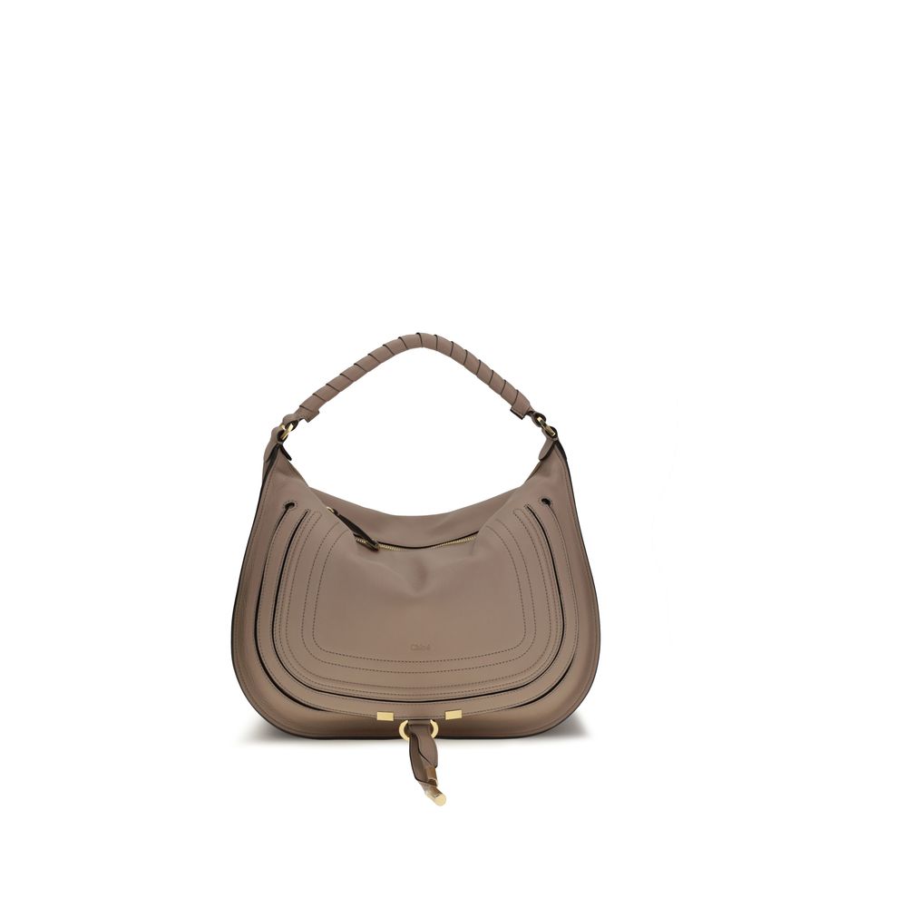 Chloé Beige Leather Shoulder Bag