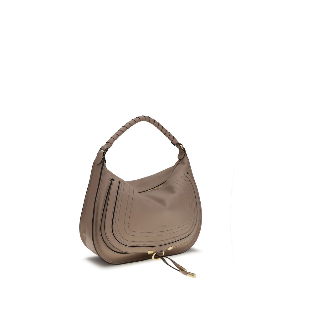 Chloé Beige Leather Shoulder Bag