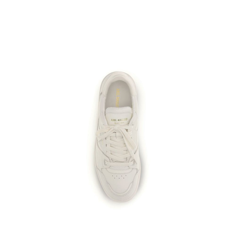 Axel Arigato Gray Leather Low Top Sneakers
