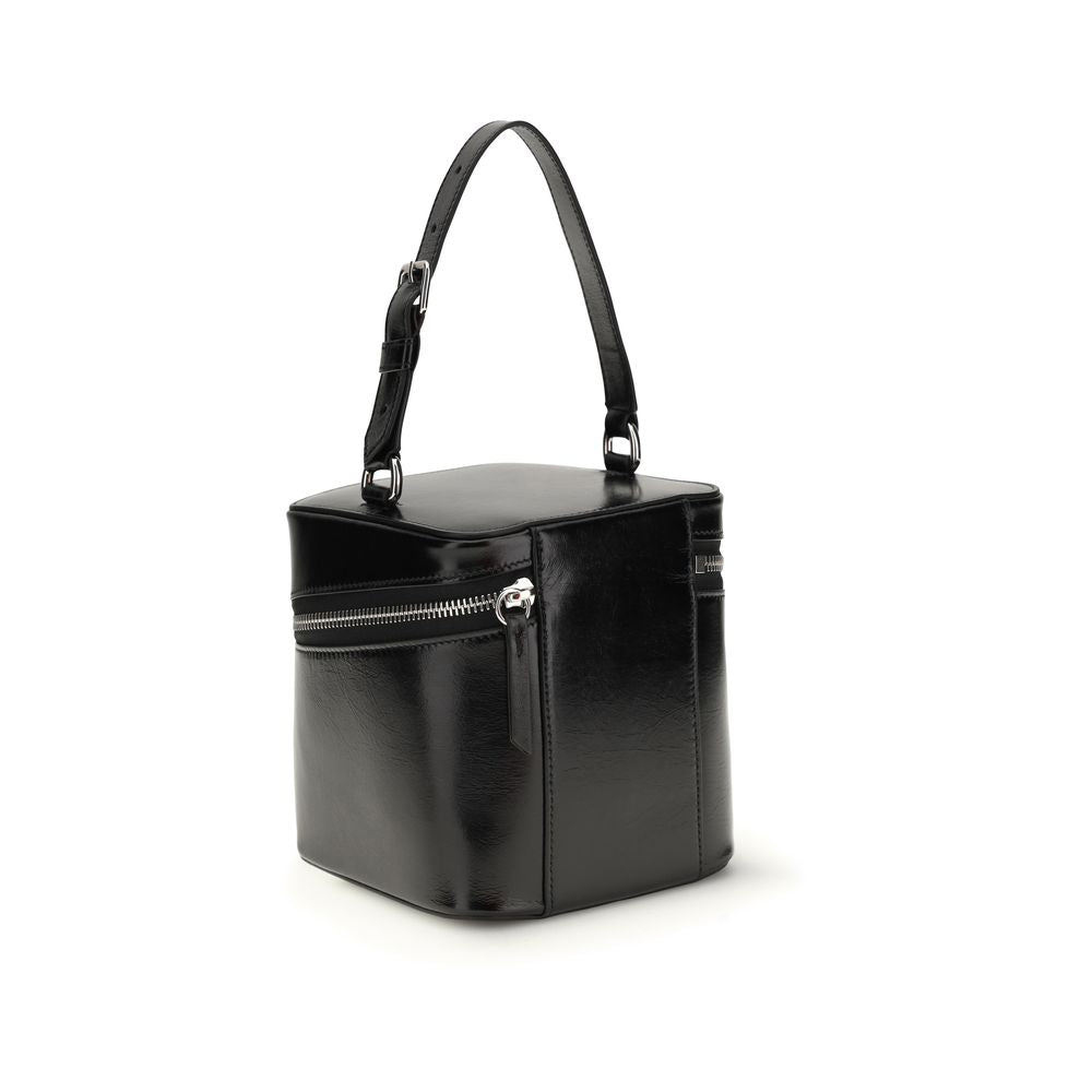Maison Margiela Black Leather Backet Bag