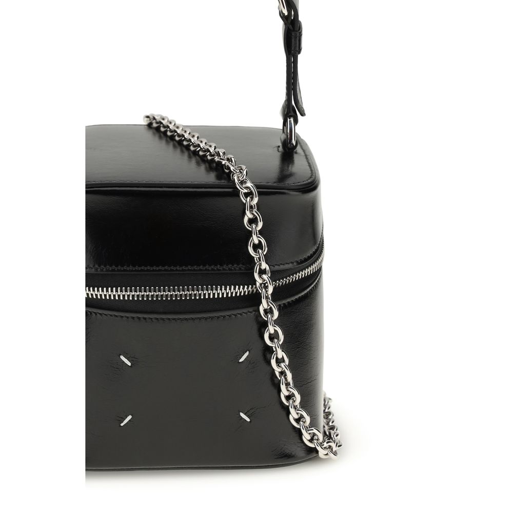 Maison Margiela Black Leather Backet Bag