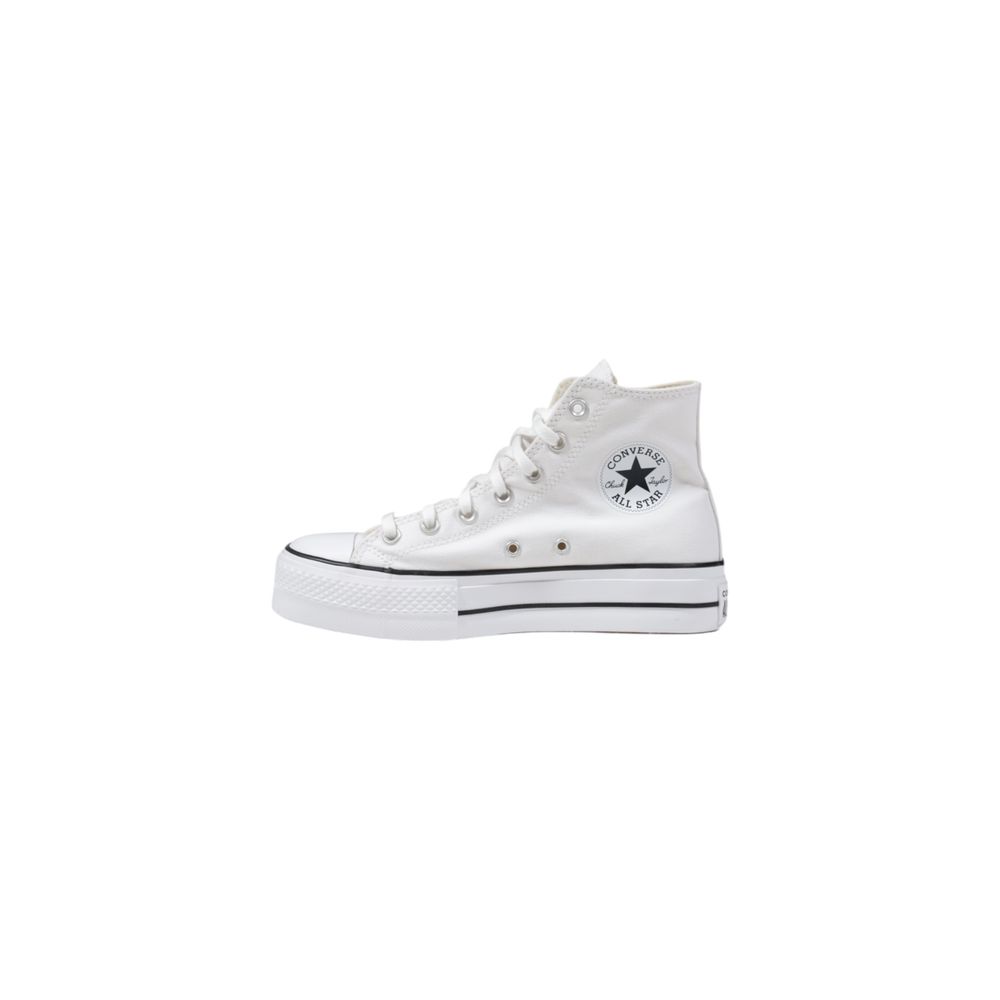 Converse White Platform Sneakers