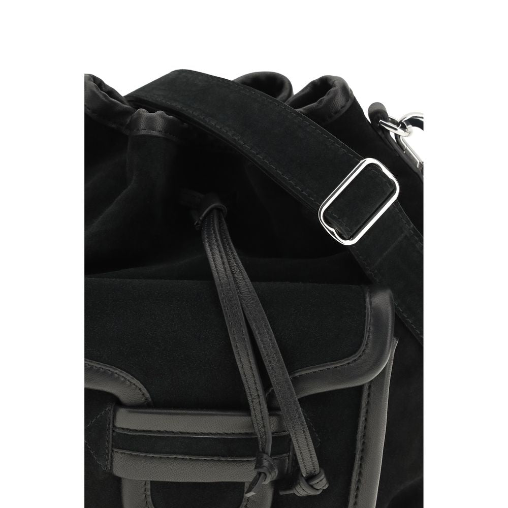 Pierre Hardy Black Leather Backet Bag