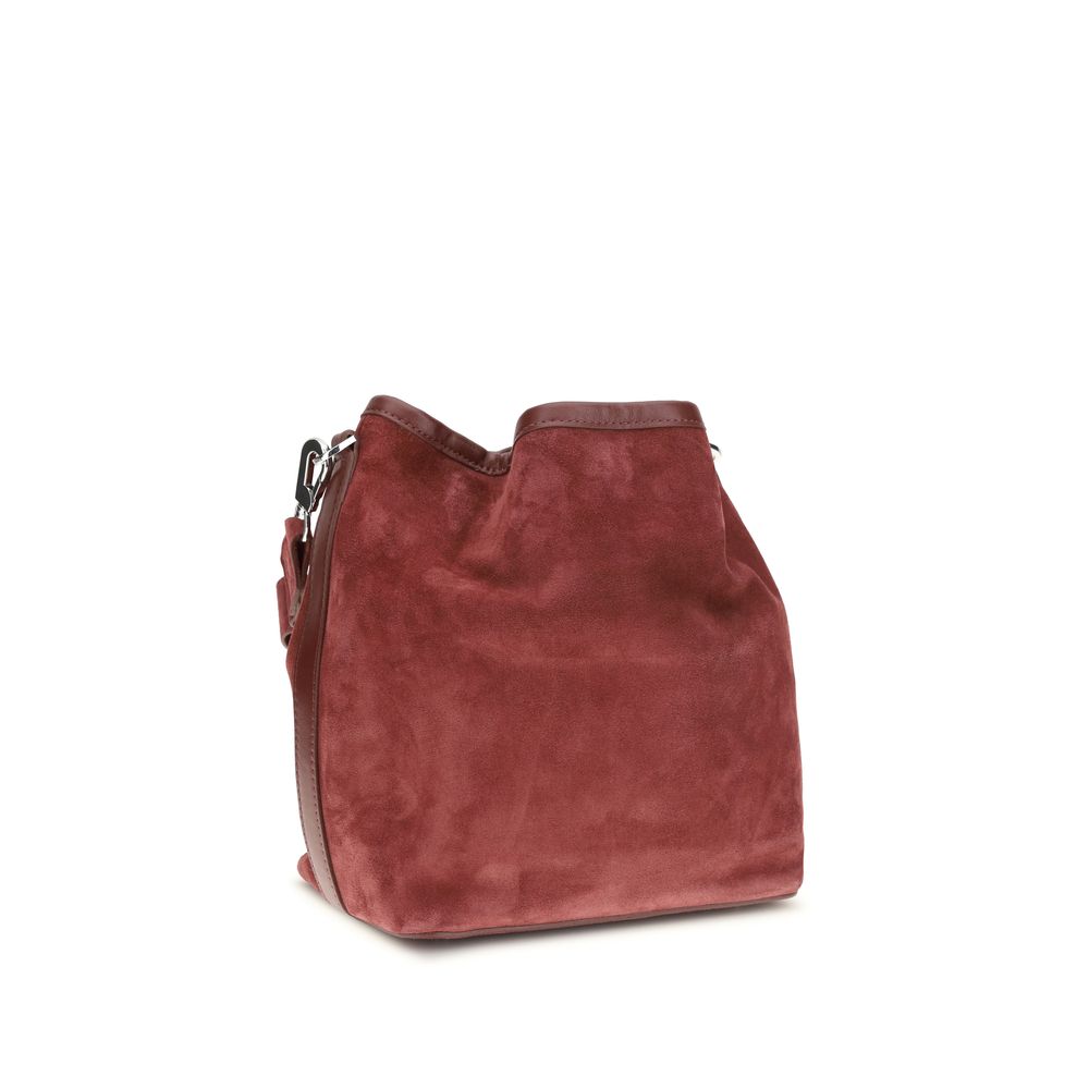 Pierre Hardy Bordeaux Leather Backet Bag
