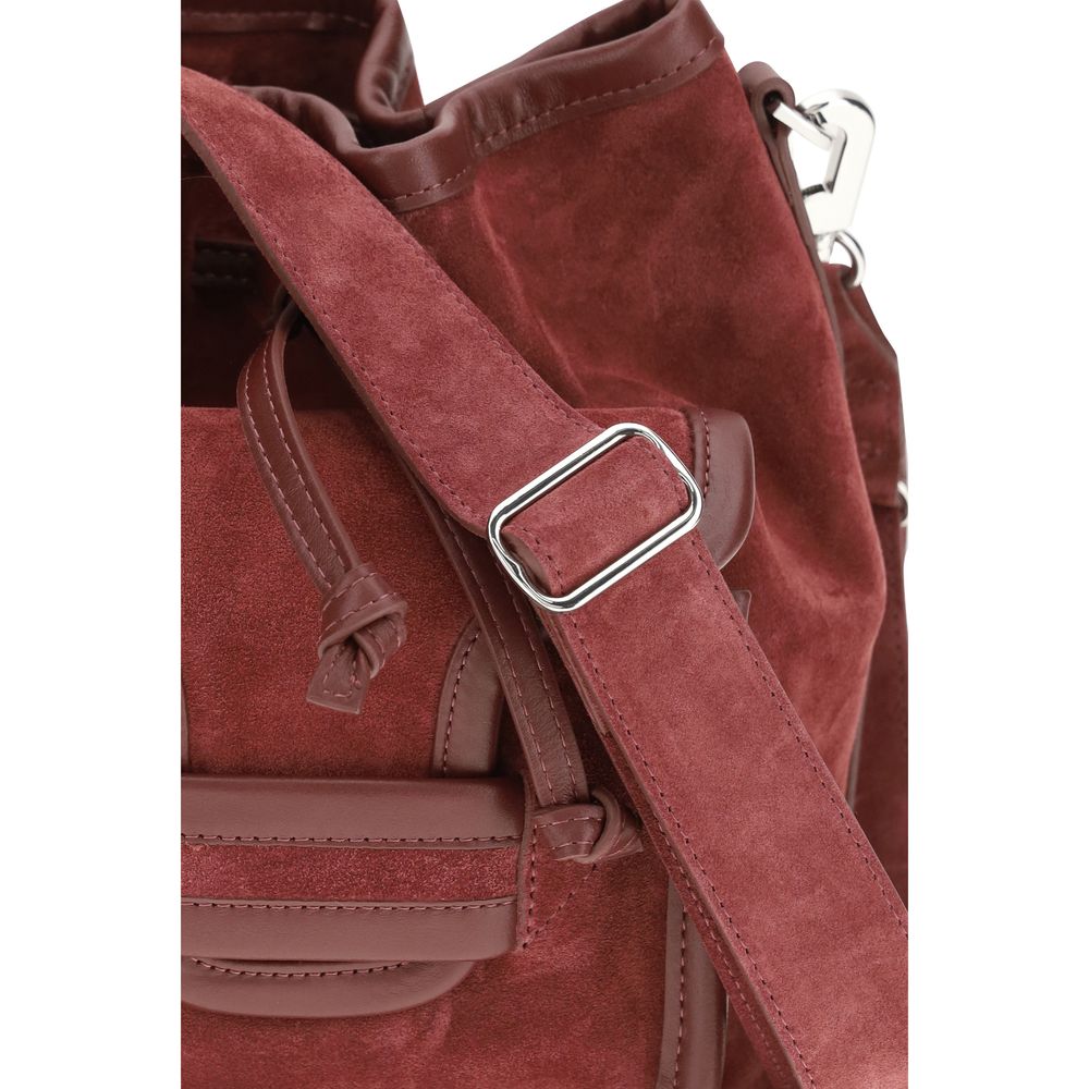 Pierre Hardy Bordeaux Leather Backet Bag