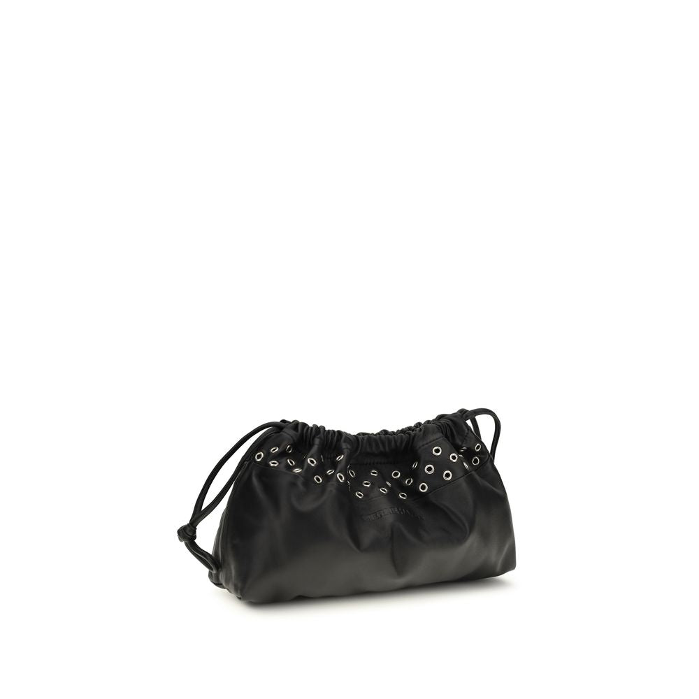 Pierre Hardy Black Leather Clutch Bag