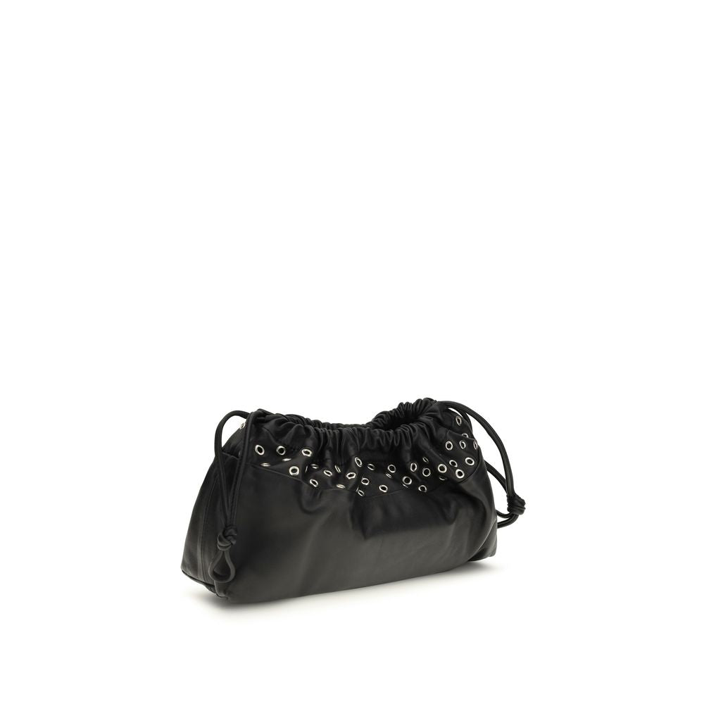 Pierre Hardy Black Leather Clutch Bag