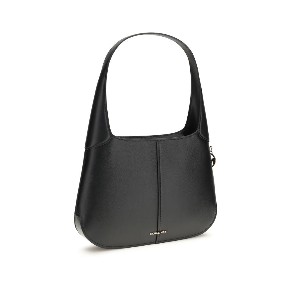 Michael Kors Black Leather Shoulder Bag
