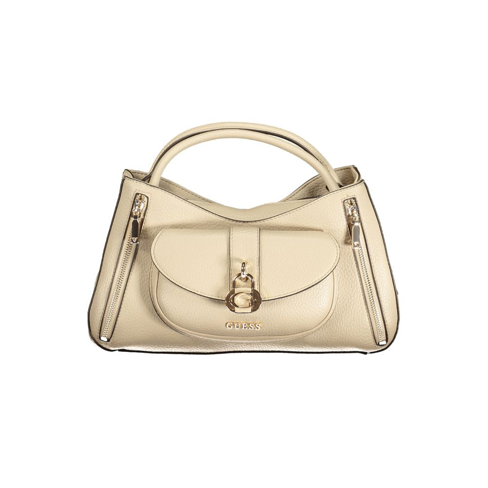 Guess Jeans Beige Women Handbag