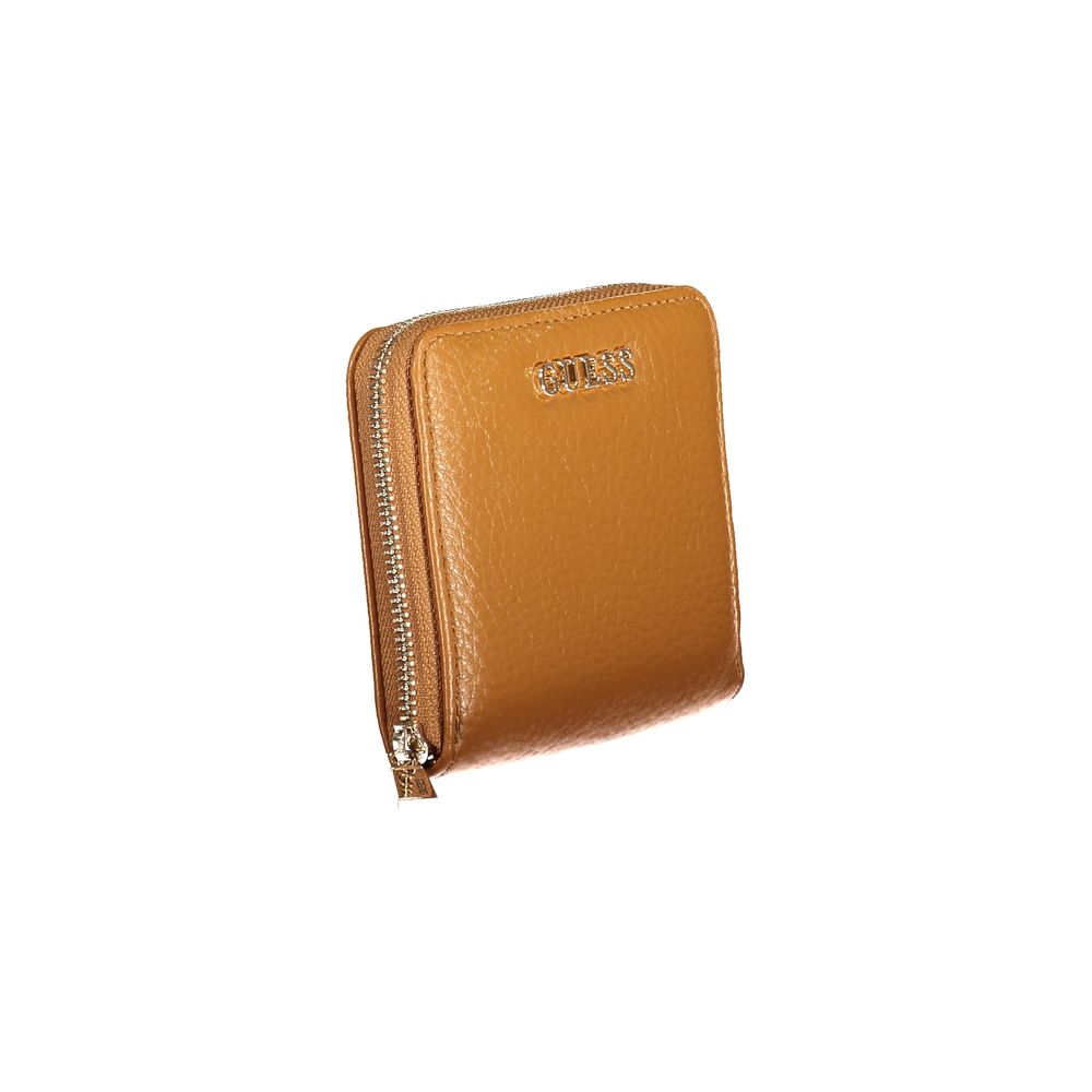Guess Jeans Marrone Poliuretano Female Wallet