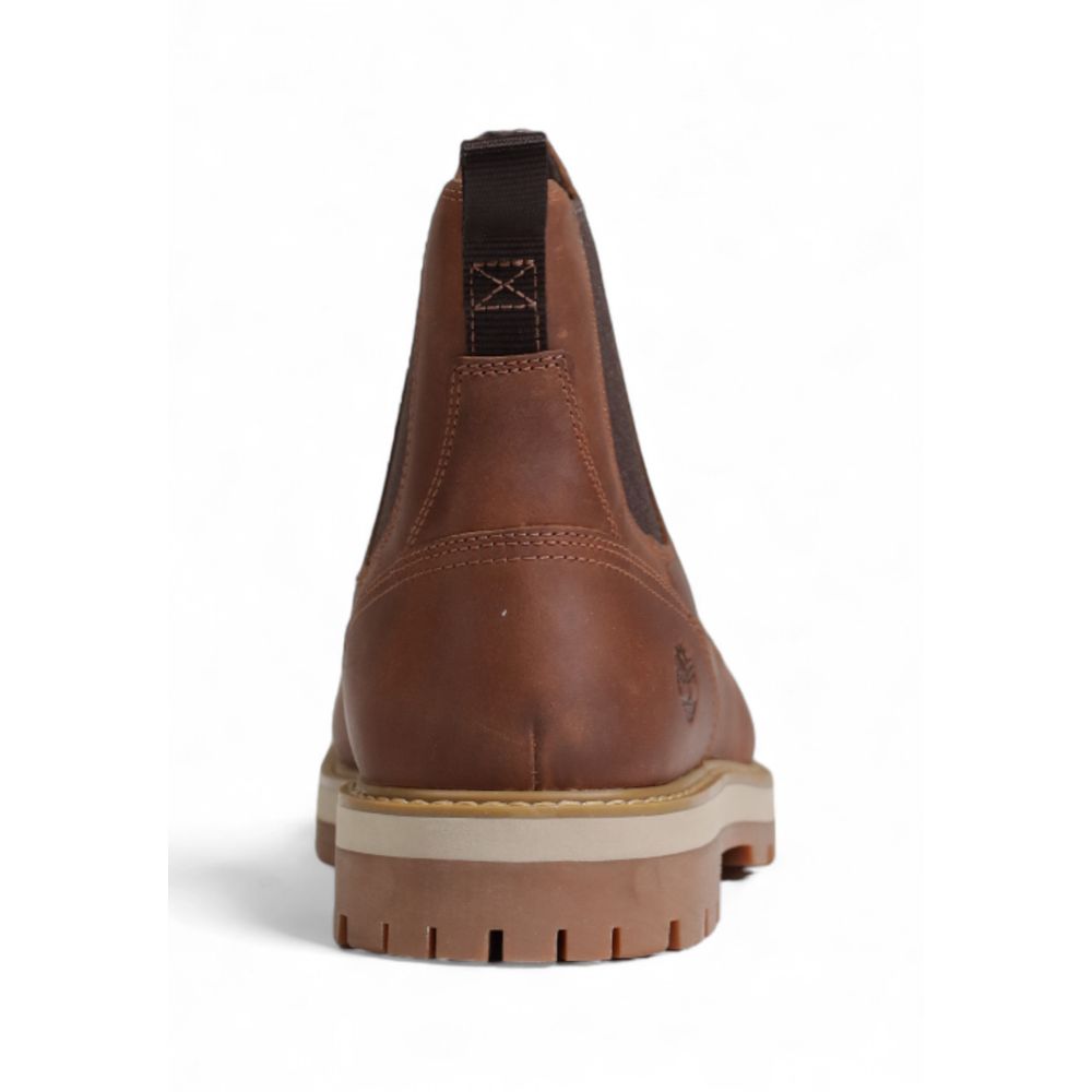 Timberland Brown Suede Leather Chelsea Boots