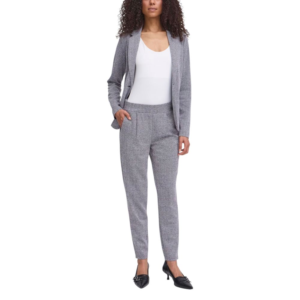 ICHI Blue Skinny Pants