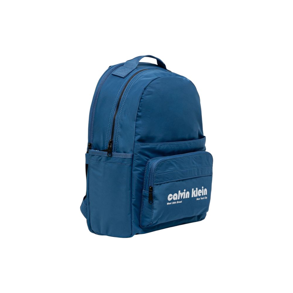 Calvin Klein Blue Recycled Backpack