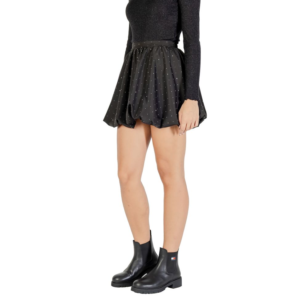 Jacqueline De Yong Black Mini Skirt