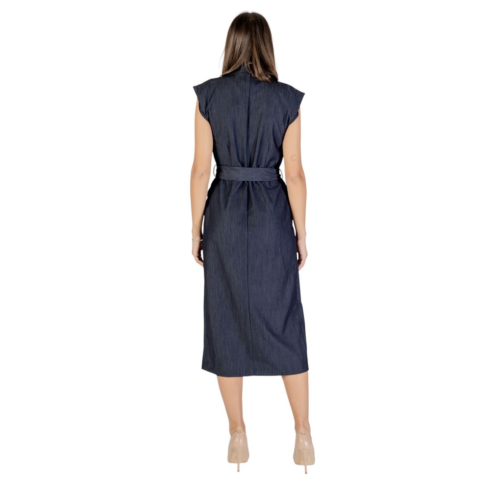 ICHI Blue Long Dress
