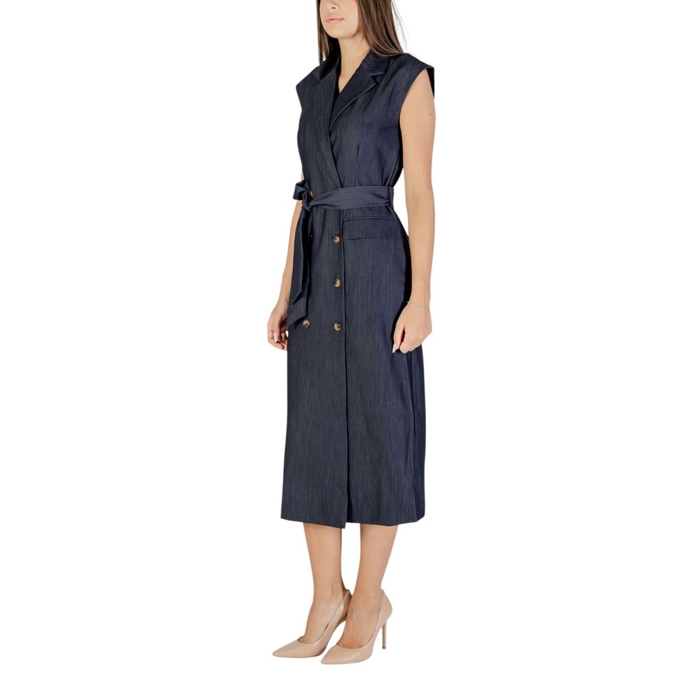 ICHI Blue Long Dress