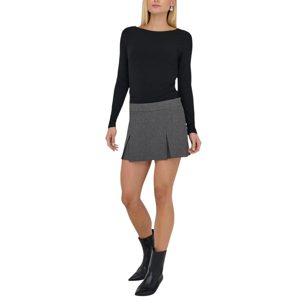 Jacqueline De Yong Gray Shorts