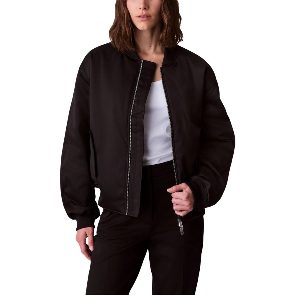Calvin Klein Jeans Black Recycled Bomber