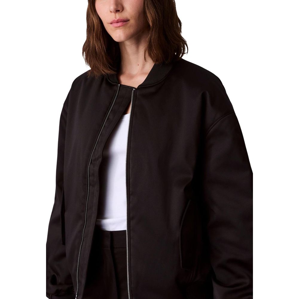 Calvin Klein Jeans Black Recycled Bomber