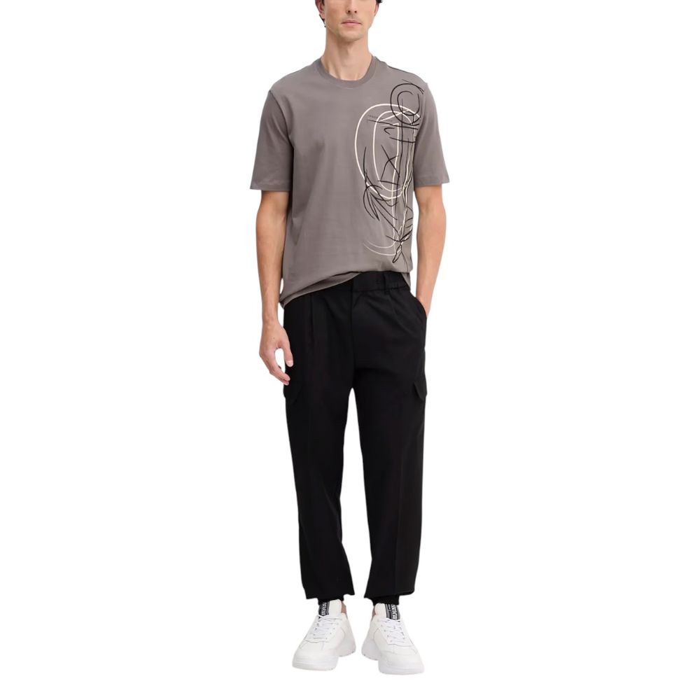 Armani Exchange Black Casual Pants