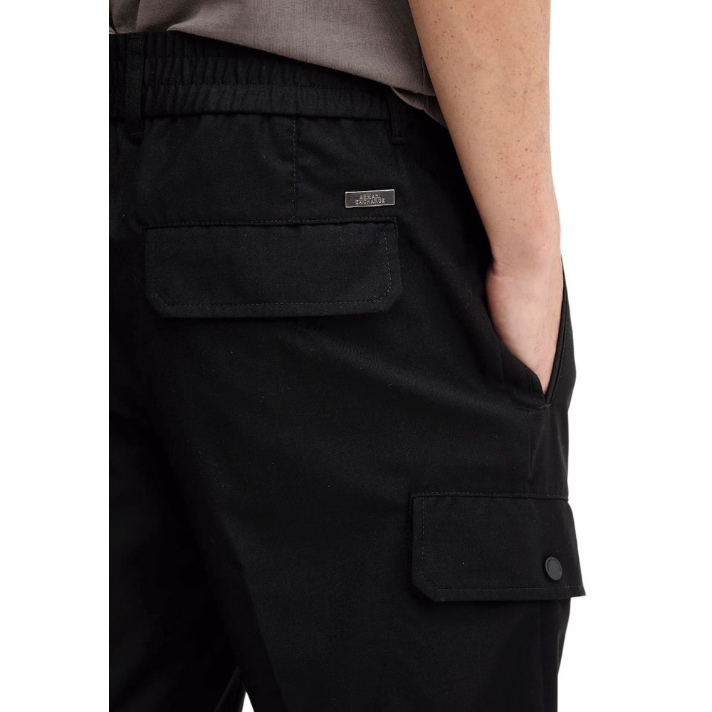 Armani Exchange Black Casual Pants
