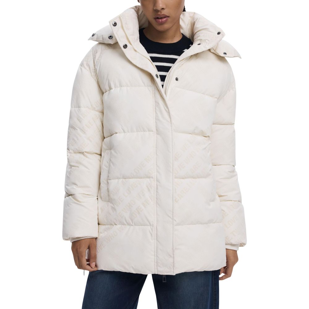 Desigual Cream Coat