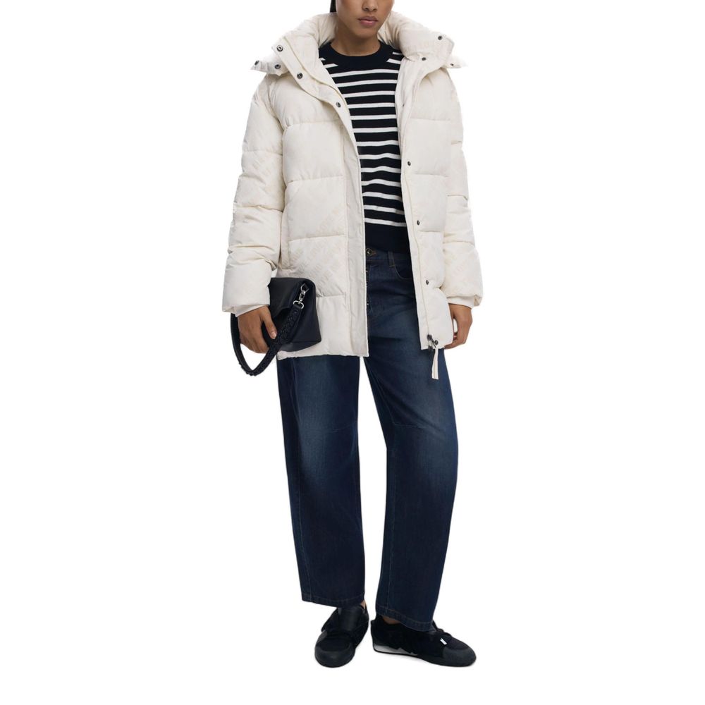 Desigual Cream Coat