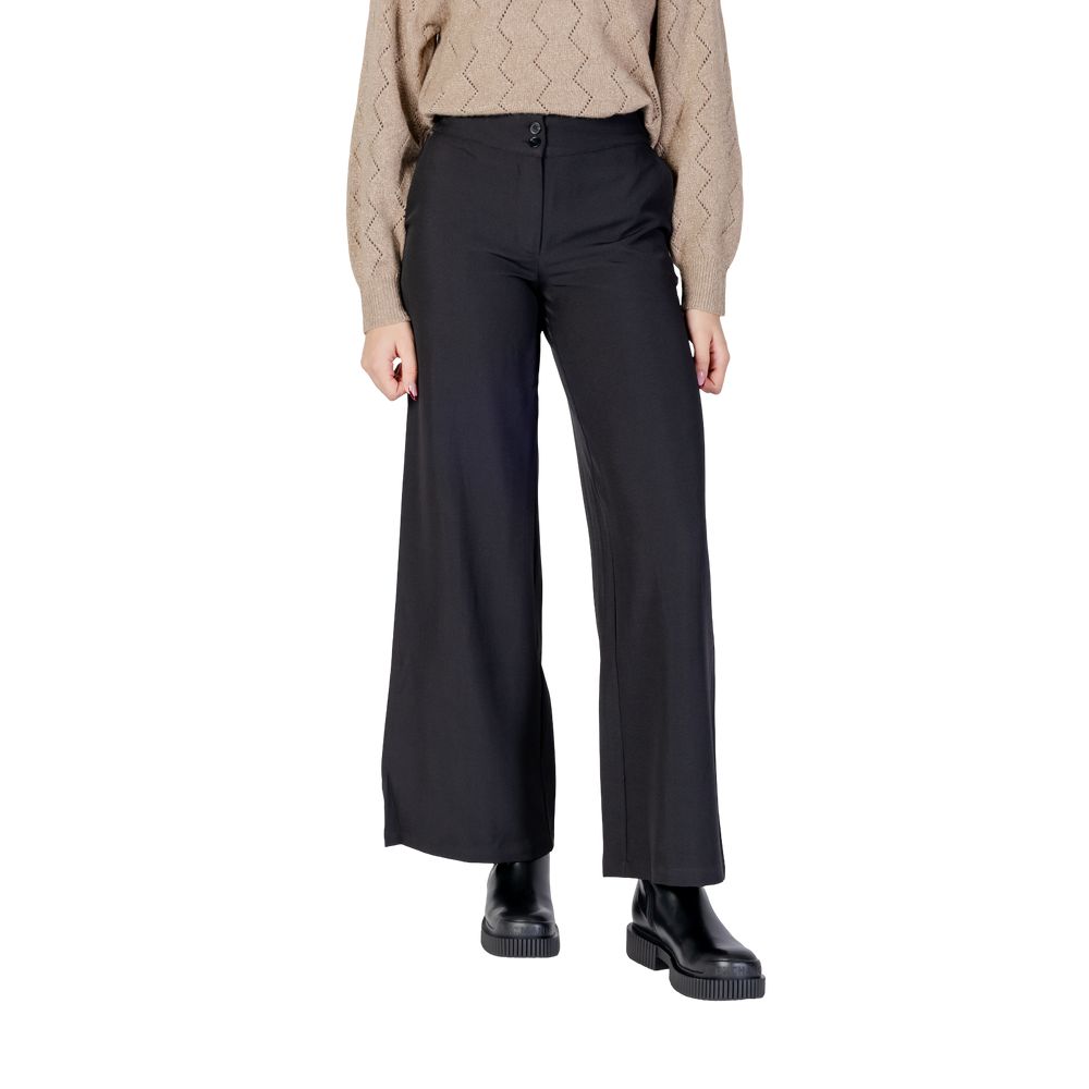 Jacqueline De Yong Black Flared Pants