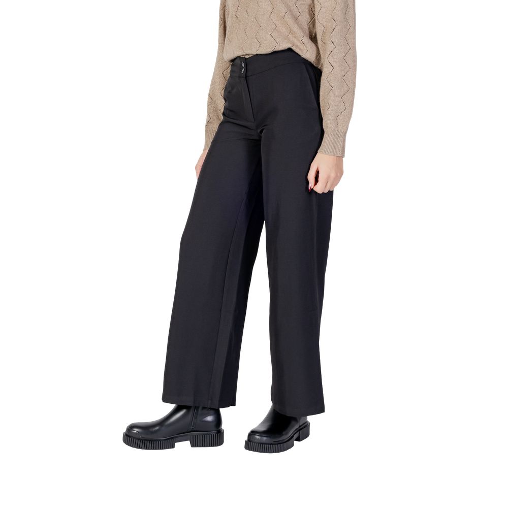 Jacqueline De Yong Black Flared Pants