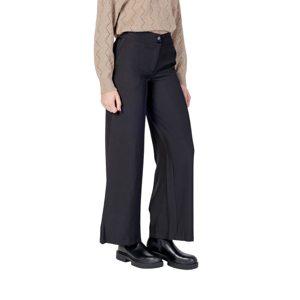 Jacqueline De Yong Black Flared Pants