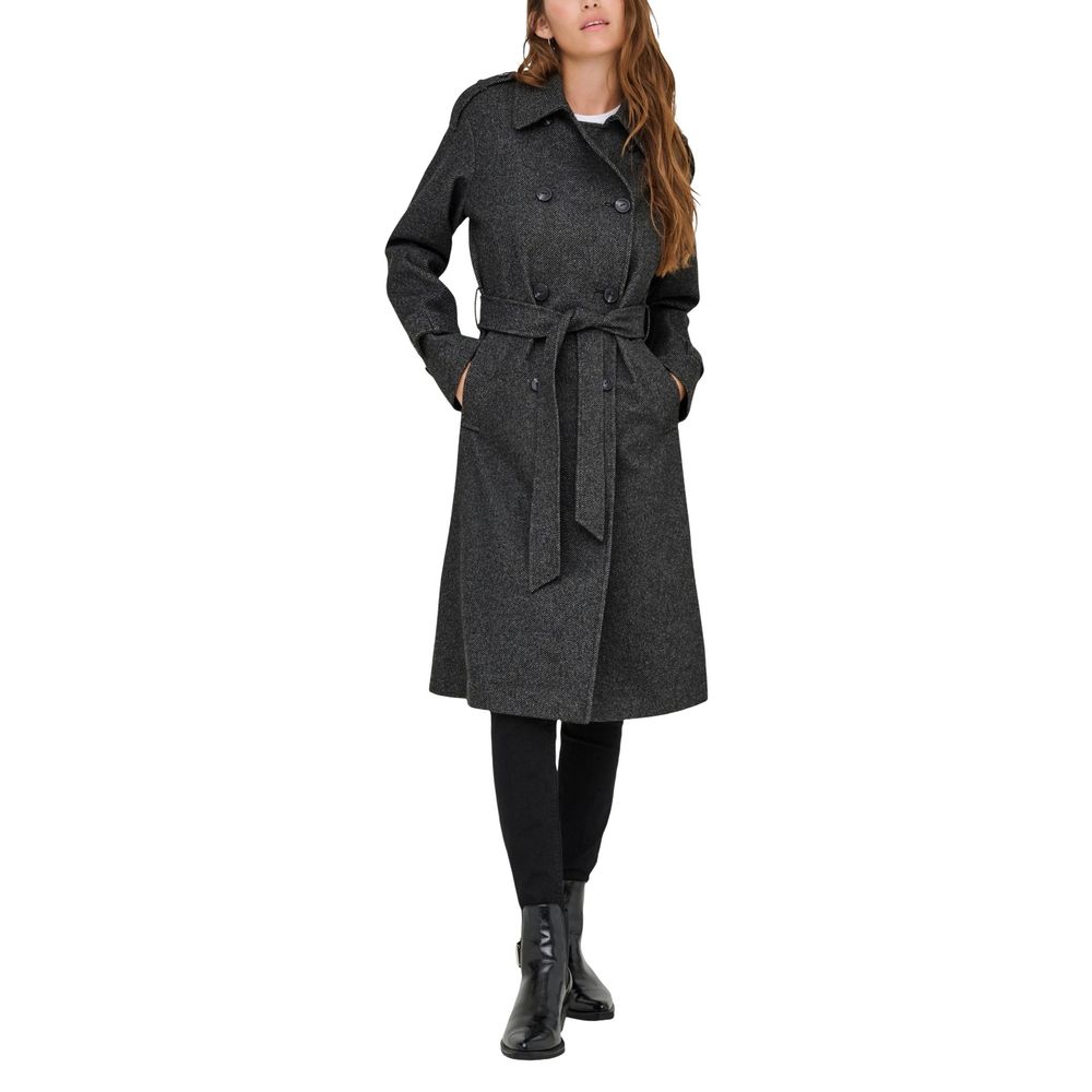 Only Gray Recycled Coat