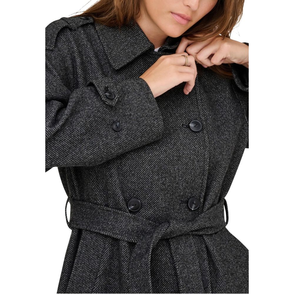 Only Gray Recycled Coat