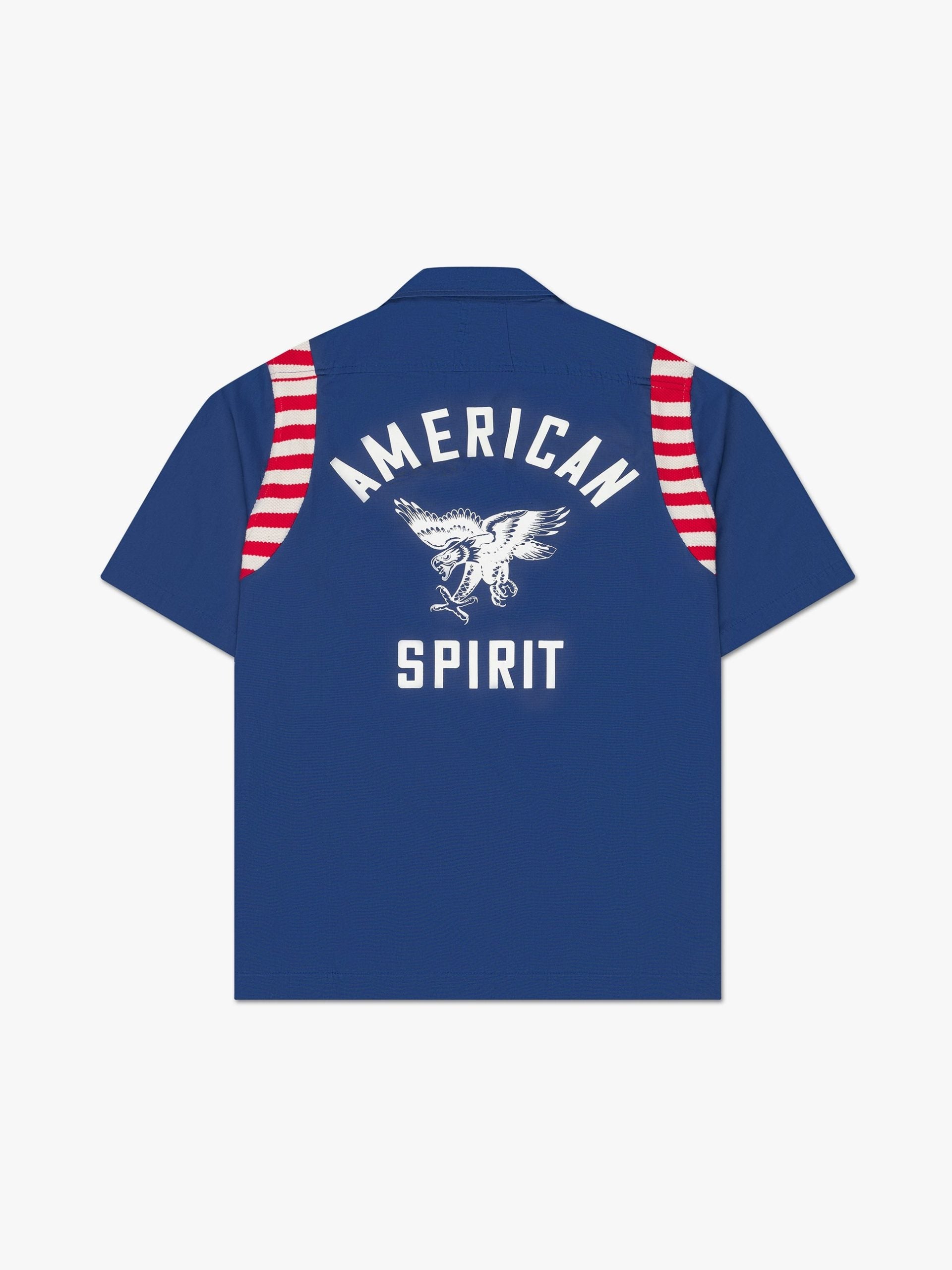 Rhude Blue Cotton T-Shirt