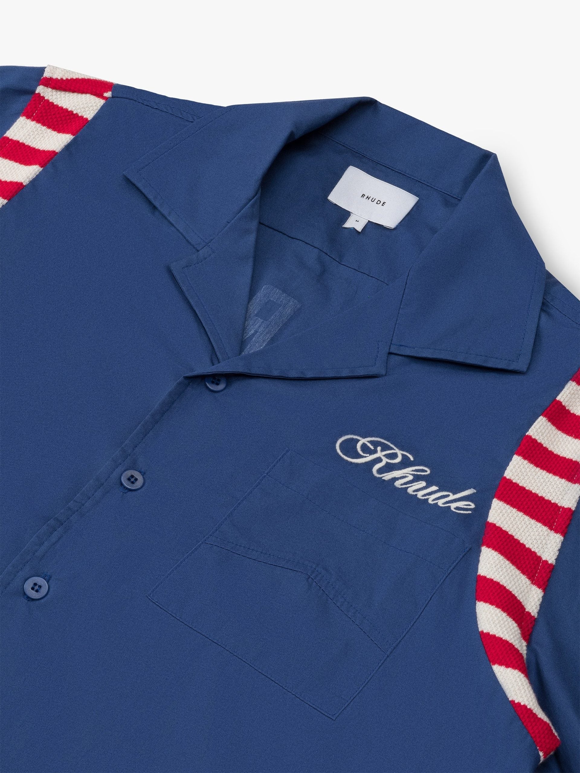 Rhude Blue Cotton T-Shirt