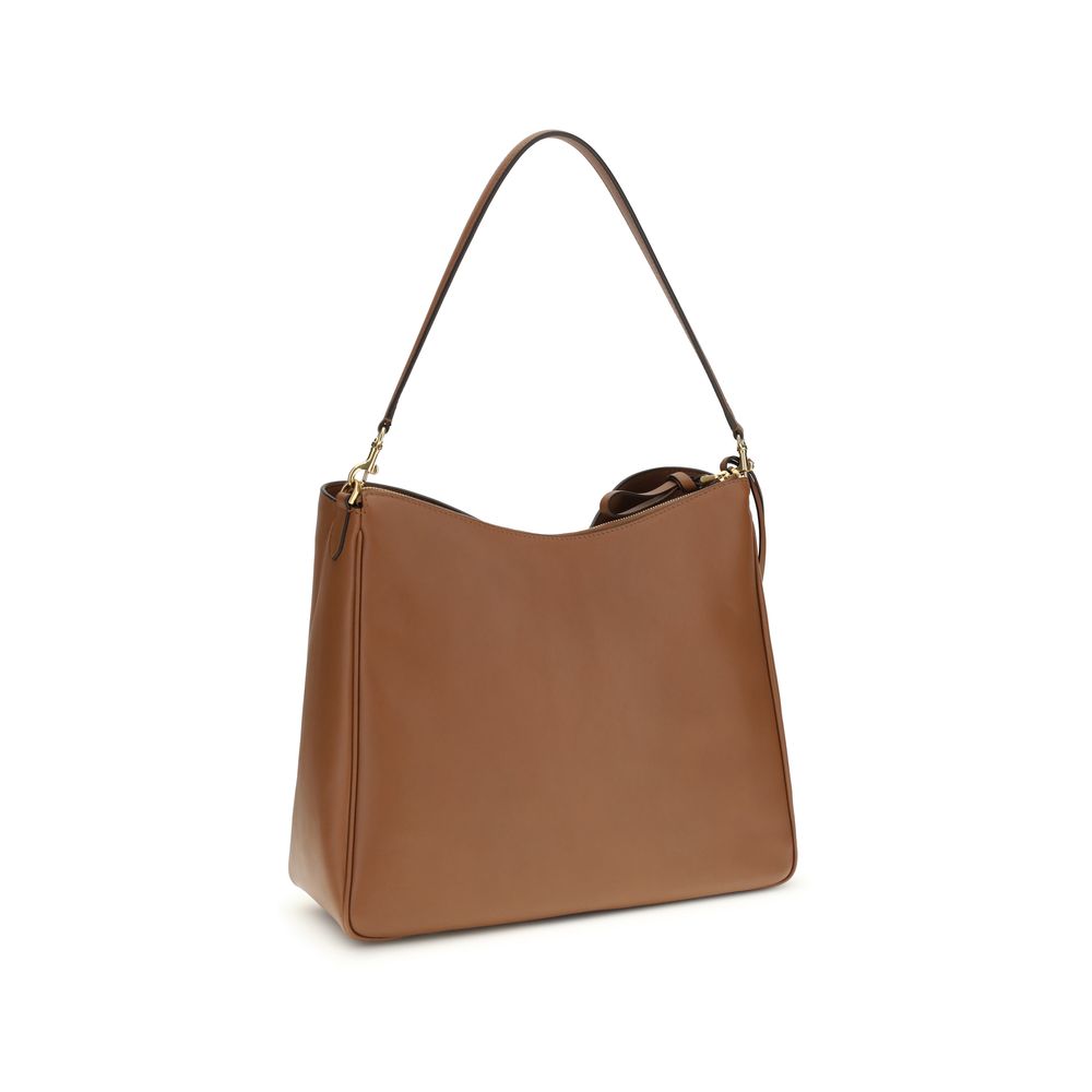 Balenciaga Beige Leather Shoulder Bag