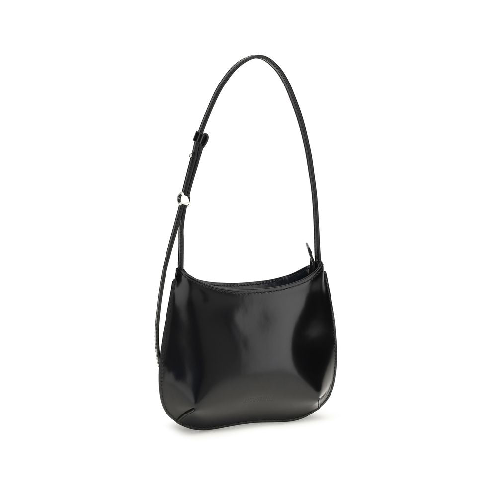 Jacquemus Black Leather Shoulder Bag