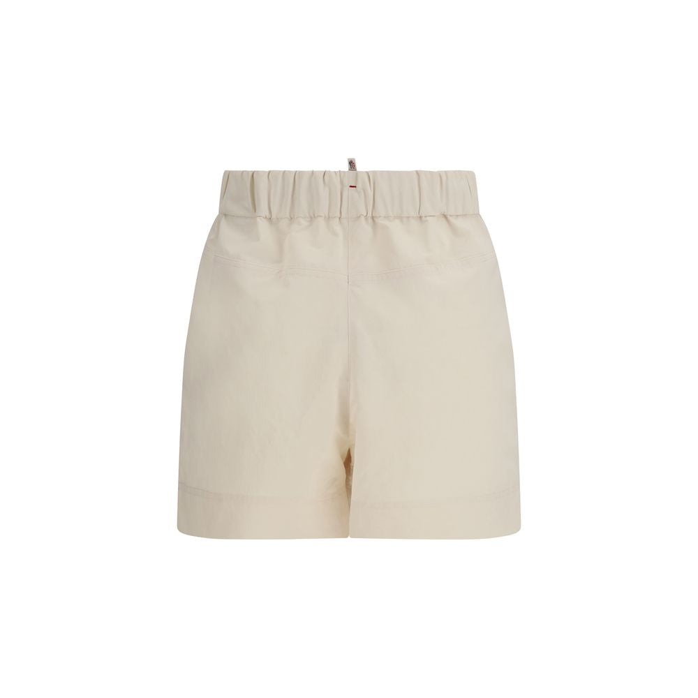 Moncler Grenoble Beige Bermuda Shorts