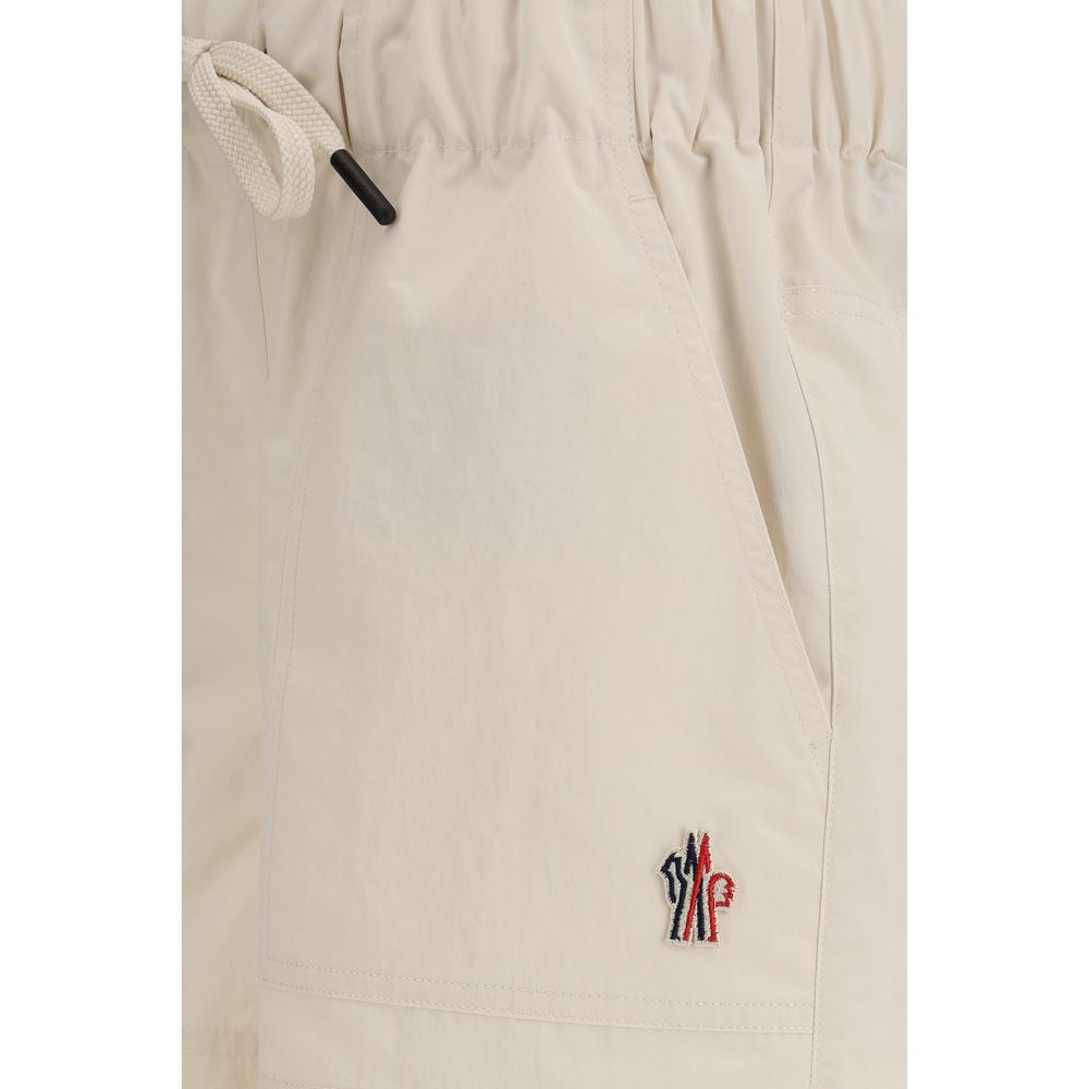 Moncler Grenoble Beige Bermuda Shorts