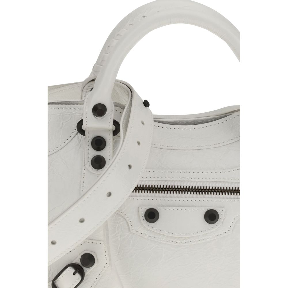 Balenciaga White Aries Aries Handbag