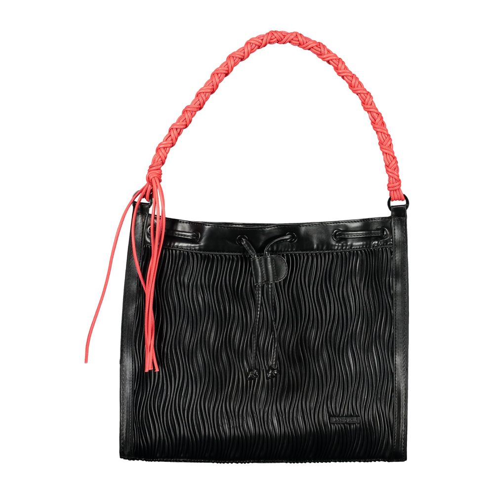 Desigual Black Women Backpack