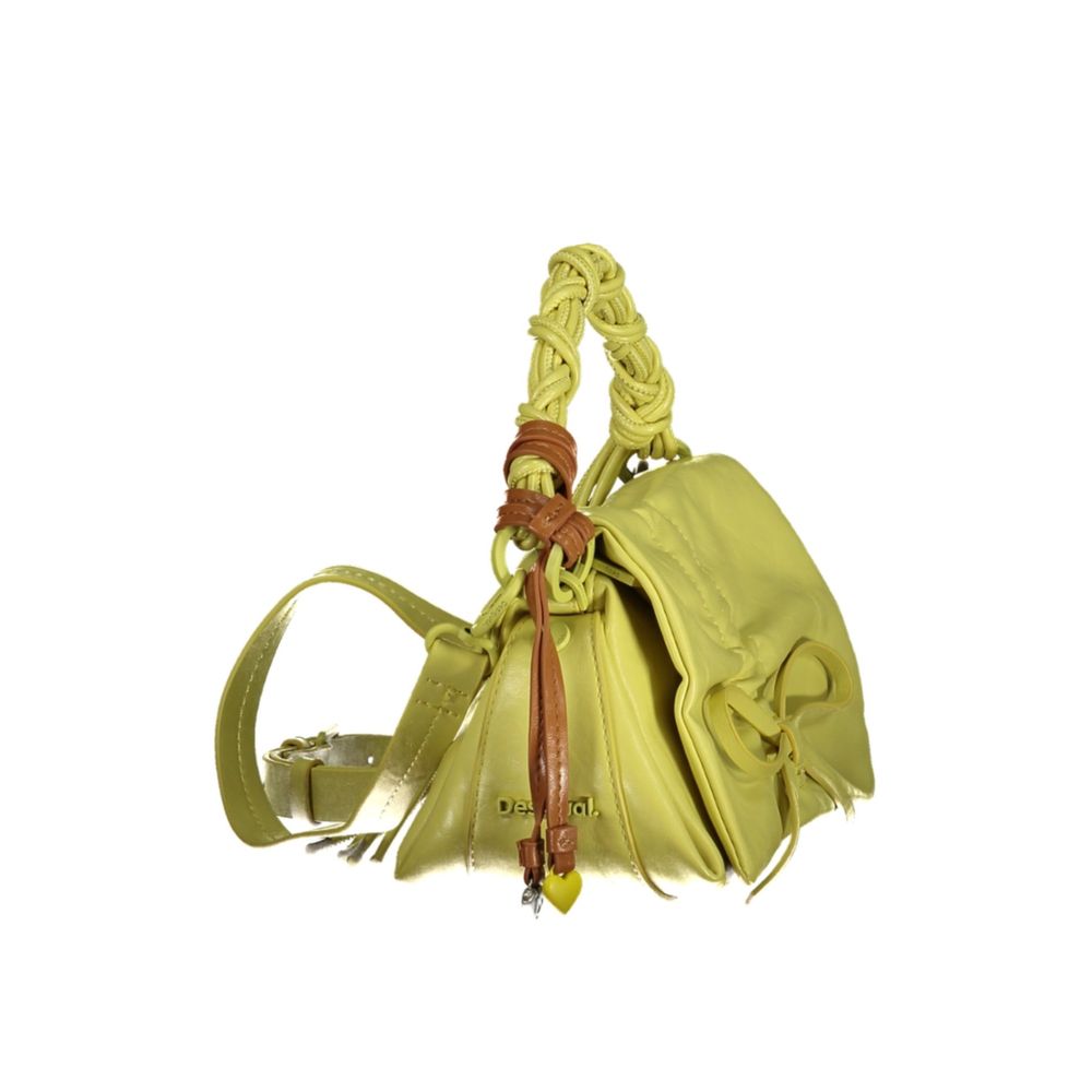 Desigual Giallo Women's Handbag
