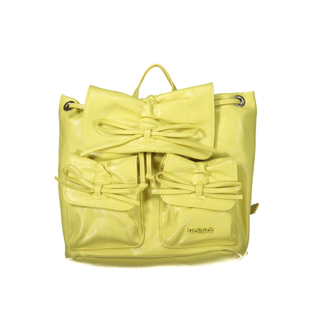 Desigual Giallo Women Backpack