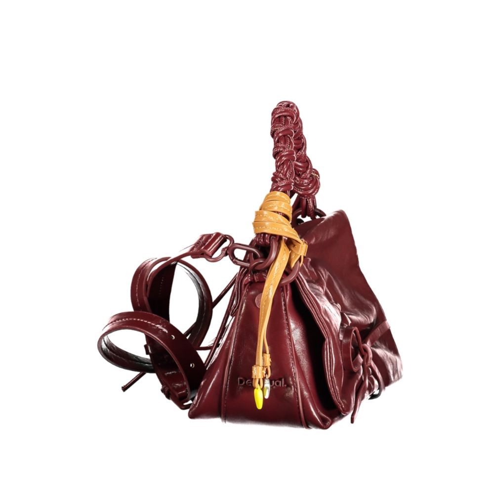 Desigual Burgundy Women Mini Bag