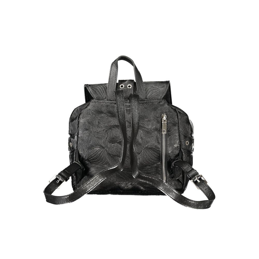 Desigual Black Women Backpack