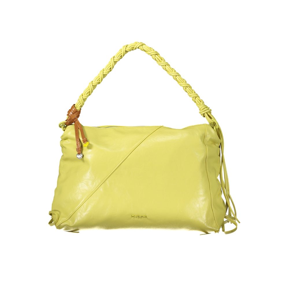 Desigual Giallo Women Handbag