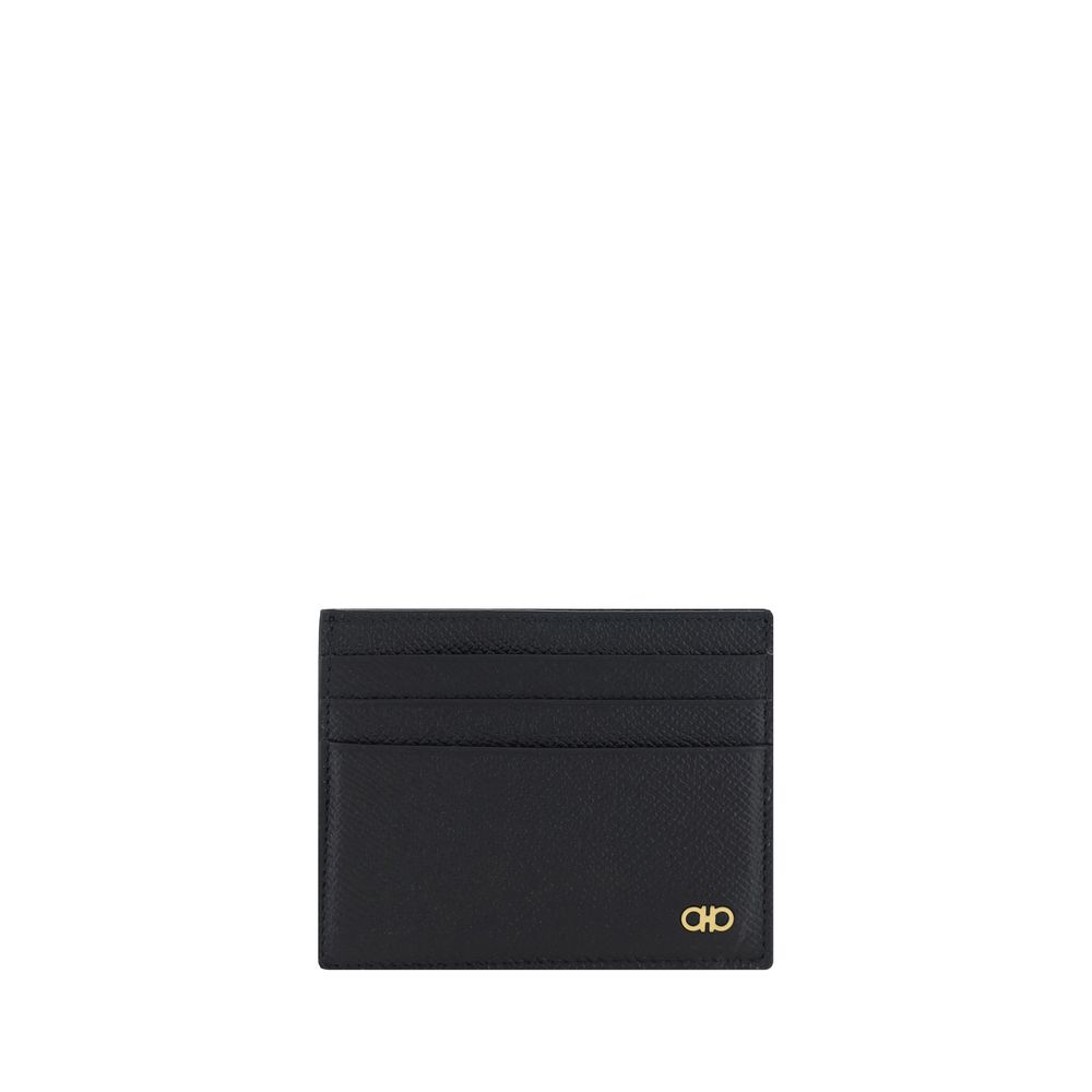 Ferragamo Black Leather Wallet
