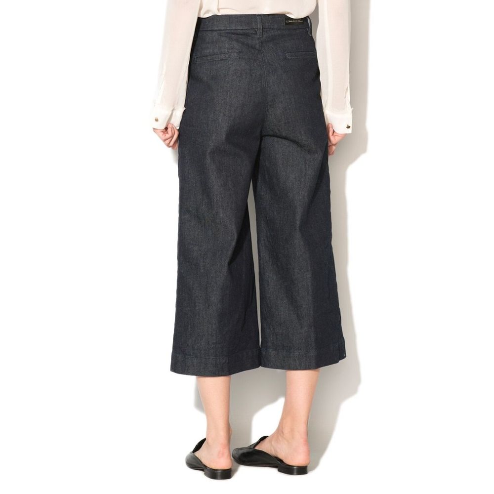 Gas Blue Cropped Jeans