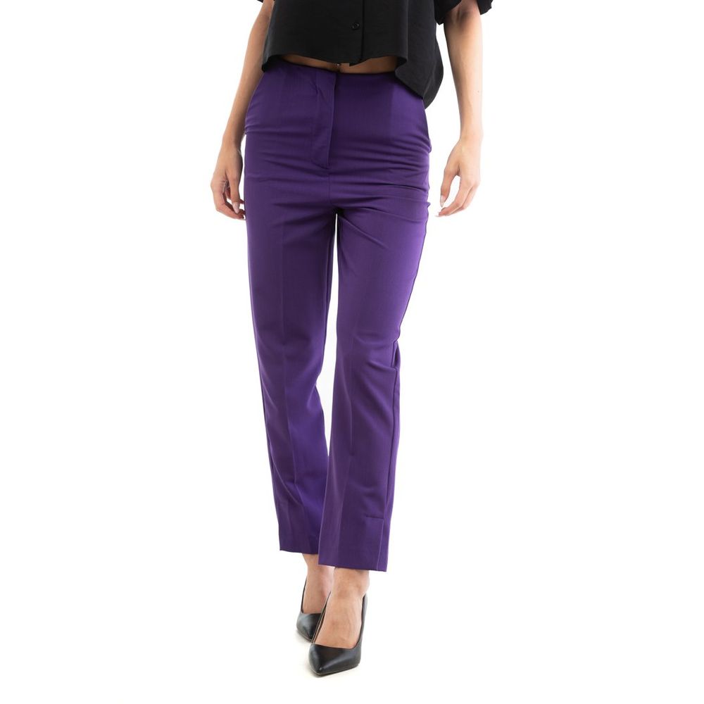 Patrizia Pepe Purple Casual Pants